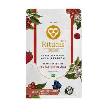 Imagem de Café Torrado e Moído Rituais Frutas Vermelhas 3 Corações Pacote 250g