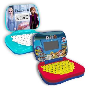Imagem de Kit Laptop Infantil Bilíngue - Patrulha Canina (1915) + Frozen (8303) 