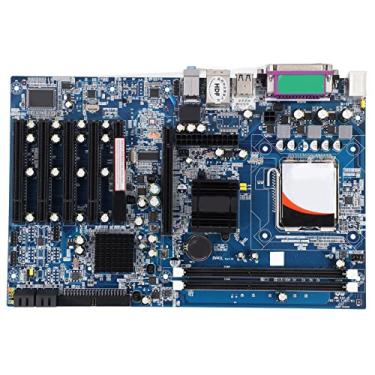 Imagem de Dpofirs Placa-mãe industrial para G41 Series, para A775, placa-mãe de jogos (DDR3 1333/1066 MHz | 1 slot de gráficos PCI-E X16) suporta placas de expansão, adaptadores de