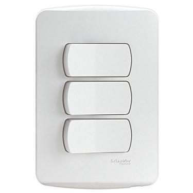 Imagem de Conjunto 1 Interruptor Simples + 2 Interruptores Paralelos 10A 250V Miluz S3B62290, Schneider Electric