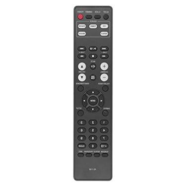 Imagem de wendeekun Controle remoto multifuncional para TV, controle remoto universal de controle remoto de TV de botão grande, controle compacto, ABS preto
