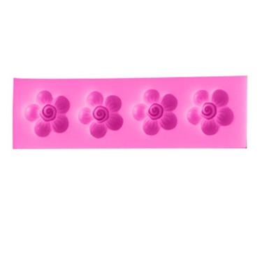 Imagem de Molde De Silicone Mini Flores