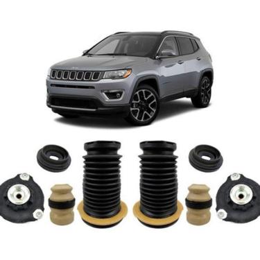 Imagem de Par Kit Coxim Amortecedor Dianteiro Compass 2018 2019 2020