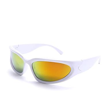 Imagem de Óculos de sol polarizados femininos masculinos design espelho esportivo de luxo vintage unissex óculos de sol masculinos motorista sombras óculos uv400,28, como mostrado