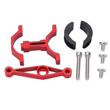 Imagem de Adaptador de montagem para suporte de garrafa de ¨¢gua de bicicleta, guid?o ajust¨¢vel para mountain bike de estrada Suporte para garrafa de ¨¢gua suporte para espig?o de selim(RED), Suporte para su