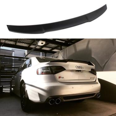 Imagem de Spoiler Aerofólio Audi A4 S4 Black Piano Sedan RS S Line