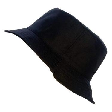 Imagem de Chapéu Infantil Bucket Hat Para 3-9 Anos Liso Boné Masculino E Feminin