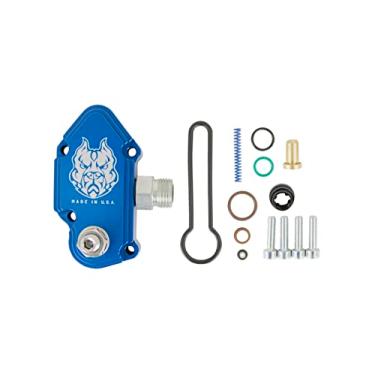 Imagem de Sinister Diesel SD-FUELBLK-6.0-ADJ Blue 03-07 Ford Power Stroke 6.0L Kit com caixa de mola de billet ajustável