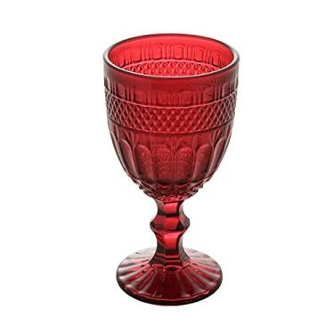 Imagem de WOLFF - Conjunto 6 Taças Vidro p/Água Brand Vermelho 345Ml