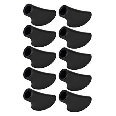 Imagem de 10 peças bastões de caminhada de substituição protetores de botas capa para bastões de caminhada bastões ()