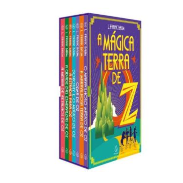 Imagem de Box - A Magica Terra De Oz - Vol. I - Com Sete Livros E Marcadores De Paginas Imantados