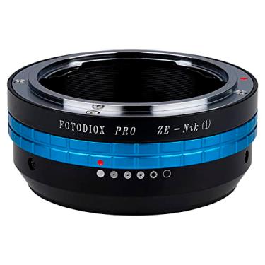 Imagem de Adaptador de montagem de lente Fotodiox Pro, para lente Mamiya ZE (35 mm) para câmeras sem espelho da série 1 da Nikon