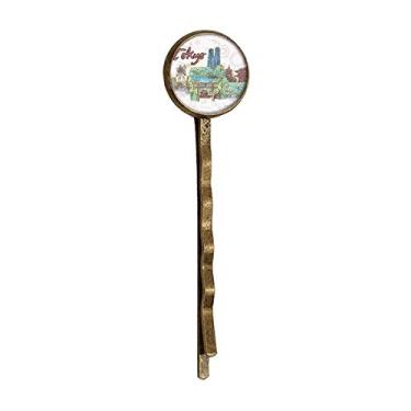 Imagem de Boné de metal retrô pintado à mão City Japan Yard Tóquio