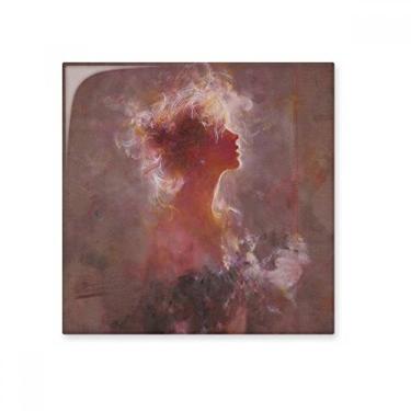 Imagem de Clair De Lune XJJ Decalque brilhante de azulejo de cerâmica com pintura a óleo