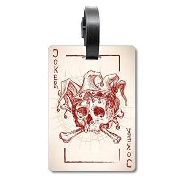Imagem de Coringa, Coringa, Coroa, Coroa, Esqueleto Padrão de Cartão, Mala, Etiqueta de Bagagem, Etiqueta de Scutcheon