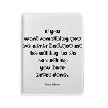 Imagem de Citação inspiradora para fazer citações, caderno, capa de chiclete, diário de capa macia