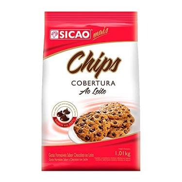 Imagem de Chips Chocolate Forneáveis Ao Leite Cobertura 1,01kg - Sicao