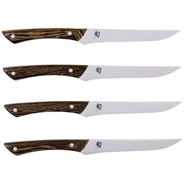 Imagem de Shun Conjunto de 4 facas naturais Shima em caixa de apresentação