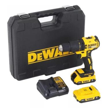 Imagem de Parafusadeira E Furadeira Com Impacto + 2 Baterias - Dewalt