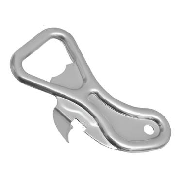 Imagem de Abridor De Latas E Garrafas Inox Sardinha Cerveja Boteco Bar - Amz