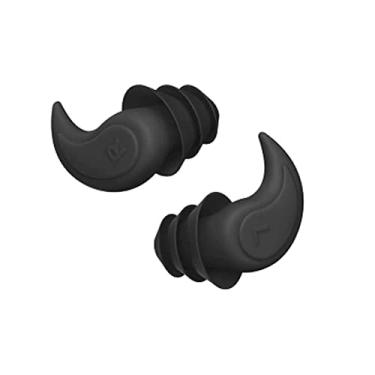 Imagem de Abafador de Som Tampão de Ouvido Redutor de Som Ideal Para Dormir Estudar Natação Roncos Supra Supply (Preto)