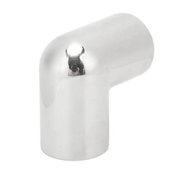 Imagem de Trilho Manual de Barco de 2 Vias, Aço Inoxidável, ângulo Reto, Polimento Fino, Conector de Tubo de Cotovelo de 90 Graus (22MM)