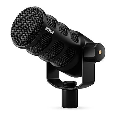 Imagem de RØDE PodMic Microfone de transmissão dinâmica versátil USB com conectividade XLR e USB para podcast, streaming, jogos, criação de música e criação de conteúdo