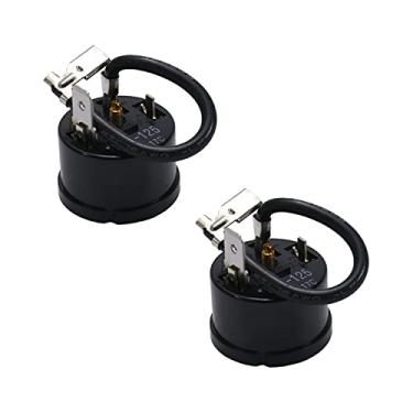 Imagem de Bettomshin Protetor térmico de sobrecarga da geladeira 1/4(HP) 180W compressor peça de reposição 10pcs