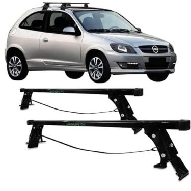 Imagem de Rack Long Life Em Aço Para Carros Sem Calha Celta - 2 Portas (Até 2003)