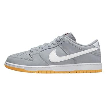 Imagem de Nike Tênis masculino Sb Dunk Low Pro Iso, Cinza lobo/branco-lobo cinza, 39