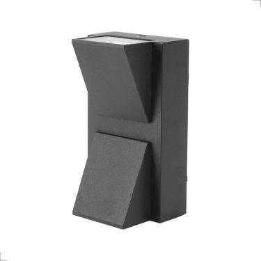 Imagem de Arandela Duo Externa Efeito 2 Fachos Duplo Led 12W 3000K