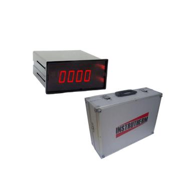 Imagem de Kit Tacômetro Digital Painel 5 A 99999 Rpm Tac-703 Portátil Instrutherm Maleta Transporte Grande Alumínio Ma-810