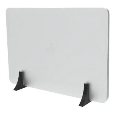 Imagem de Suporte Notebook Fechado Vertical De Mesa Laptop Computador - PEKO, 3D