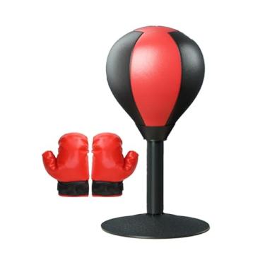 Imagem de Colaxi Bola de saco de pancadas de mesa Bola de saco de pancadas Bola de boxe de velocidade Bola de reação de boxe para crianças, Style B