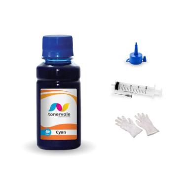 Imagem de Tinta Para Brother DCP-J100 LC505C 100ml Linha Platinum - Toner Vale