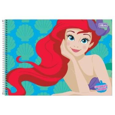 Imagem de Caderno desenho 080 princess tilibra