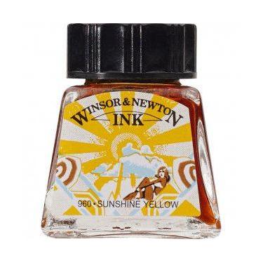 Imagem de Tinta para Desenho Winsor & Newton 14ml Sunshine Yellow - WINSOR NEWTO