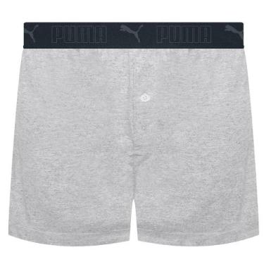 Imagem de Cueca Samba Canção Masculina Adulto Com Cós Elástico E Abertura - Sele