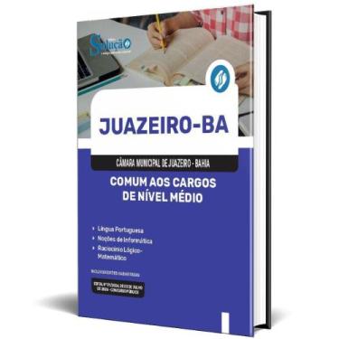 Imagem de Apostila Câmara Jueiro Ba 2024 Comum Aos Cargos Nível - Editora Soluca