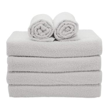 Imagem de Kit 10 Toalhas de Rosto Para Salão de Beleza Plaza - 40x60cm - Princes