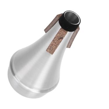 Imagem de Mudo de Trompete, Reduz o Ruído, Leve, Liga de Alumínio, Mini Trompete, Mudo para Prática