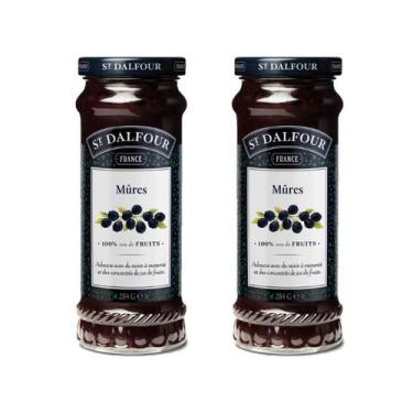 Imagem de Kit 2 Geleia Importada St Dalfour Amora 284 Gramas - St. Dalfour