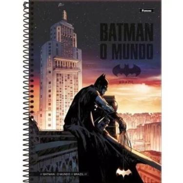 Imagem de Caderno C/D 01 Materia Batman 80 Folhas Foroni Capa Sortida
