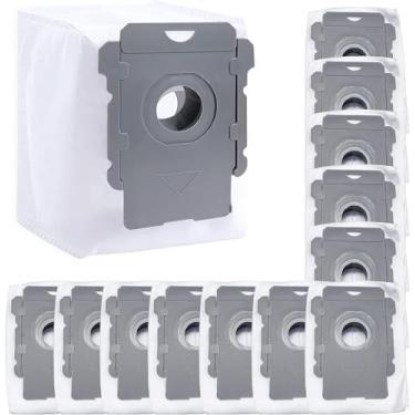 Imagem de JoyBros Pacote com 12 + 6 sacos de pó de substituição compatíveis com iRobot Roomba i6 i6+ i8 i8+ i7 i7+i3 i3+i4 / Plus i Series Robôs Aspiradores de pó