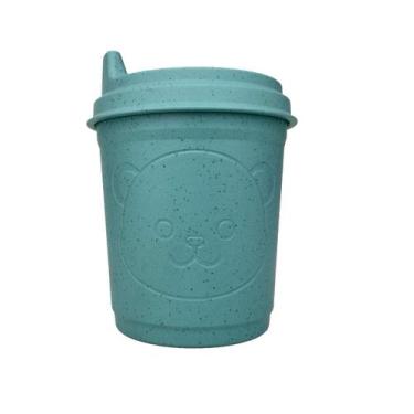Imagem de Copo Transição Bebê Urso Azul Infantil Introdução Alimentar - Lyor