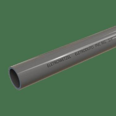 Imagem de Eletroduto Leve PVC Cinza 3/4 " TLC15 WETZEL