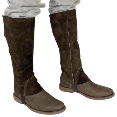 Imagem de Perneira de Camurça SV3242 - Marrom - Selaria Vertentes, M, Marrom