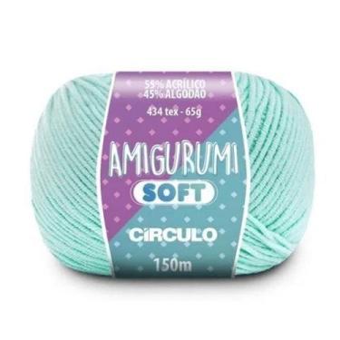 Imagem de 01 Novelo Fio Amigurumi Soft - Artesanato Em Crochê - Circulo, 5311, Á