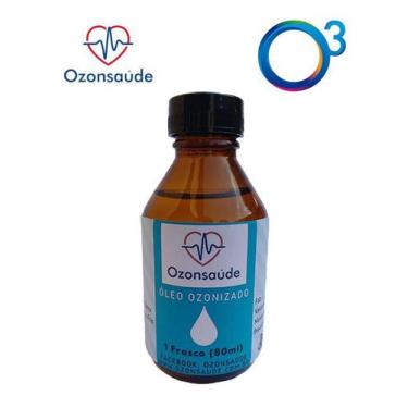 Imagem de Óleo Ozonizado De Girassol Extravirgem - 80ml Ozonsaúde