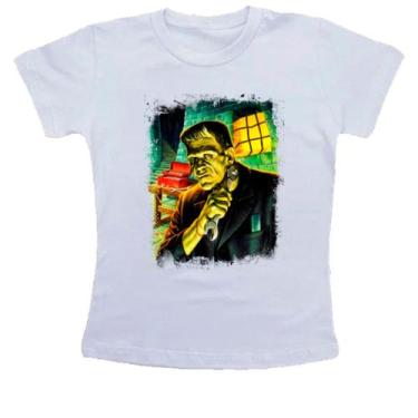 Imagem de Camiseta Infantil  Frankenstein Apertando os parafusos - Alearts, 10